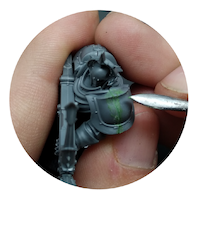 Cleaning miniatures